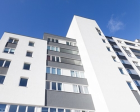 immeuble blanc